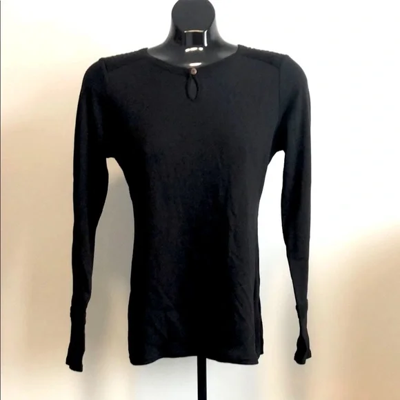 NEW Aventura Organic Black Lightweight Top, Size Large - Picture 3 of 14